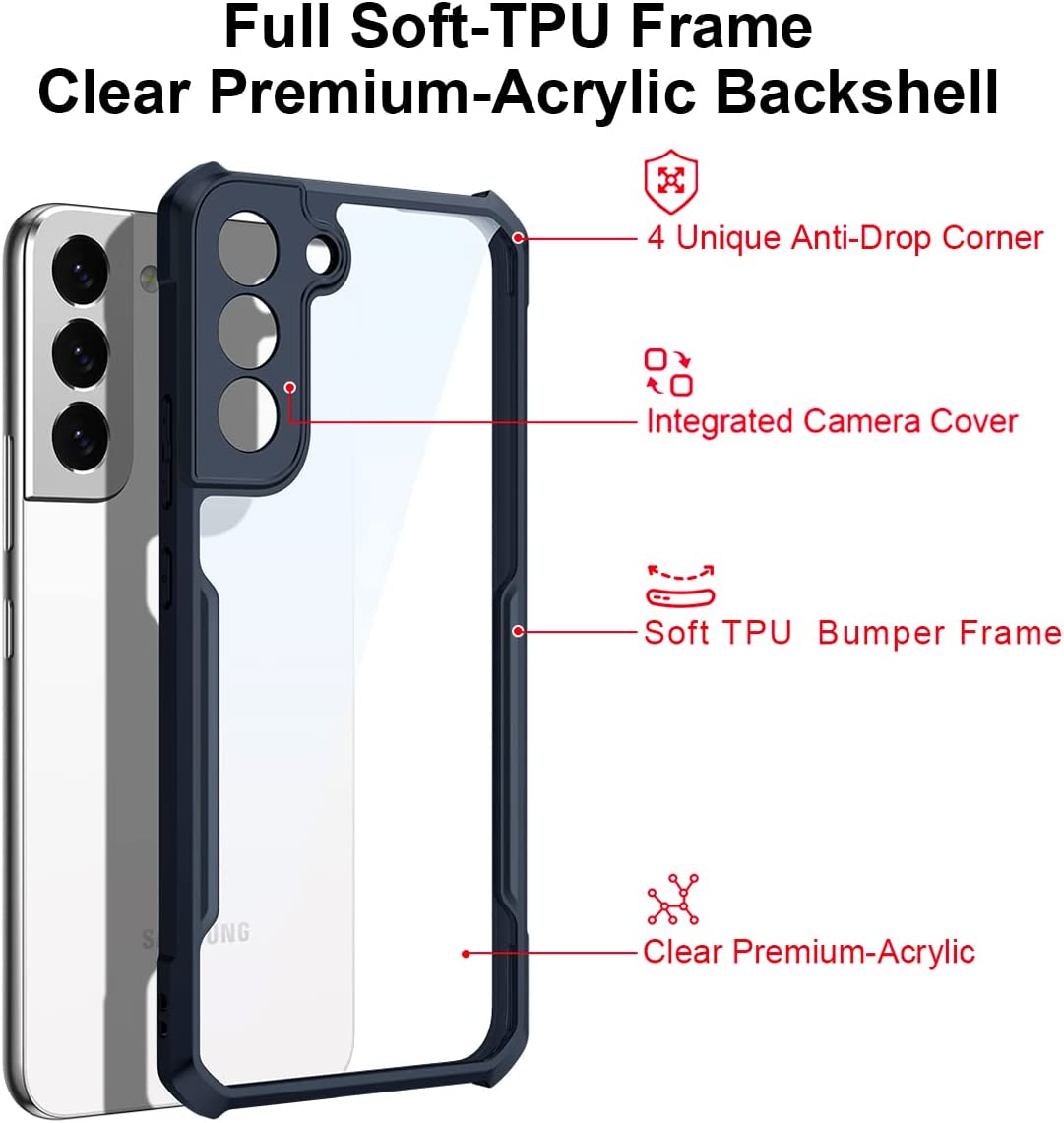 Ốp lưng chống sốc cho Samsung Galaxy S22 / S22 Plus / S22 Ultra hiệu Xundd Fitted Armor Case trang bị túi khí bảo vệ góc, gờ bảo vệ camera - hàng nhập khẩu