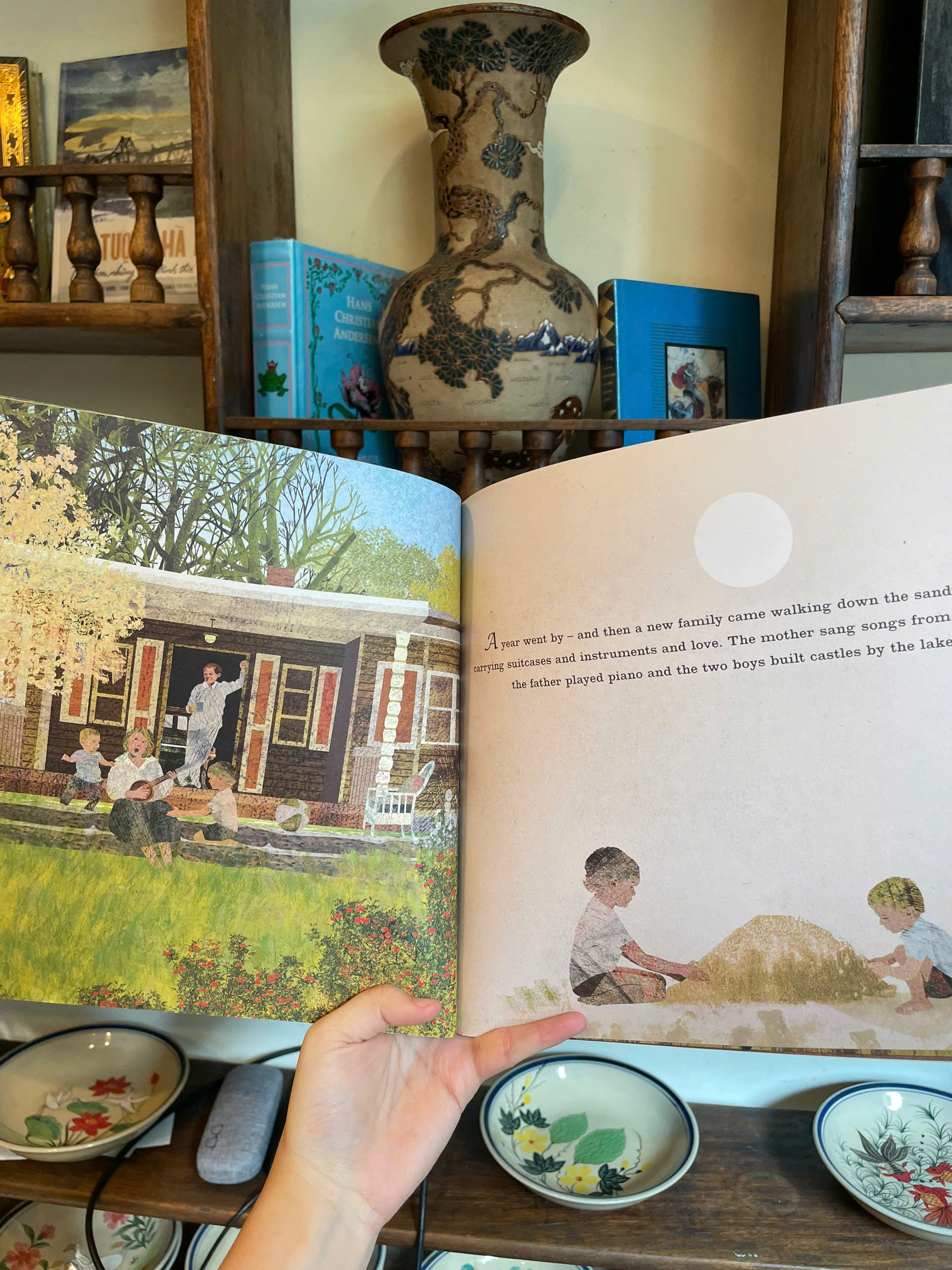 Sách - The House by the Lake by Thomas Harding - Children Picture Story book in English - Ngoại Văn