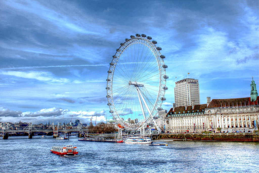 Mô hình vòng Quay thiên niên kỷ London Eye