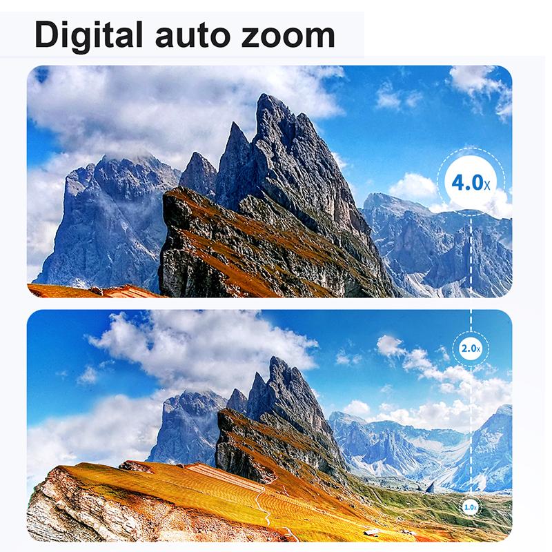 Máy ảnh hành động V8 4K 60pfs IP68 Waterproof WiFi Camera Zoom điều khiển điều khiển EIS Máy ảnh xe máy xe máy Mũ bảo hiểm xe máy