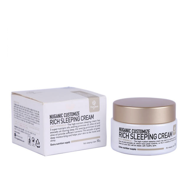 Kem dưỡng Nuganic Customize Rich Sleeping Cream