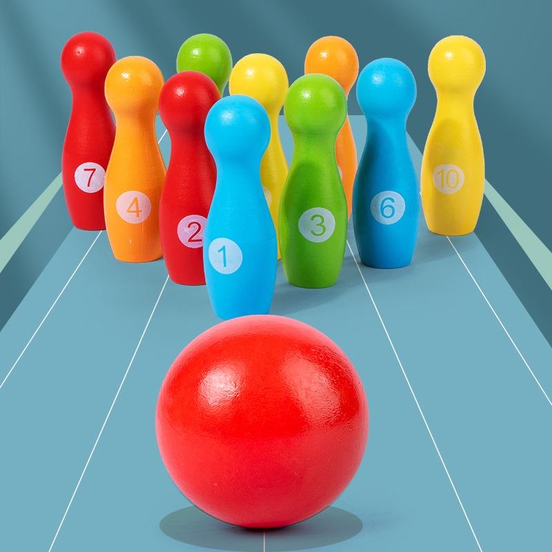 Bộ Đồ Chơi Bowling Spil Ném Bóng Cho Bé Và Gia Đình Cùng Chơi