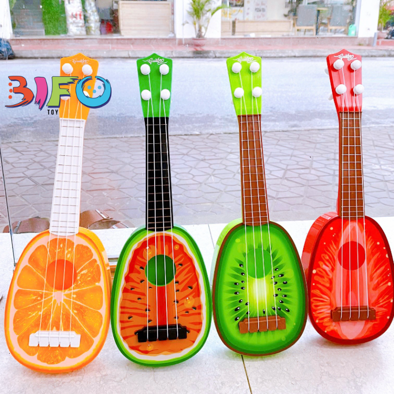 Đồ chơi đàn guitar mini giúp bé phát triển tài năng âm nhạc