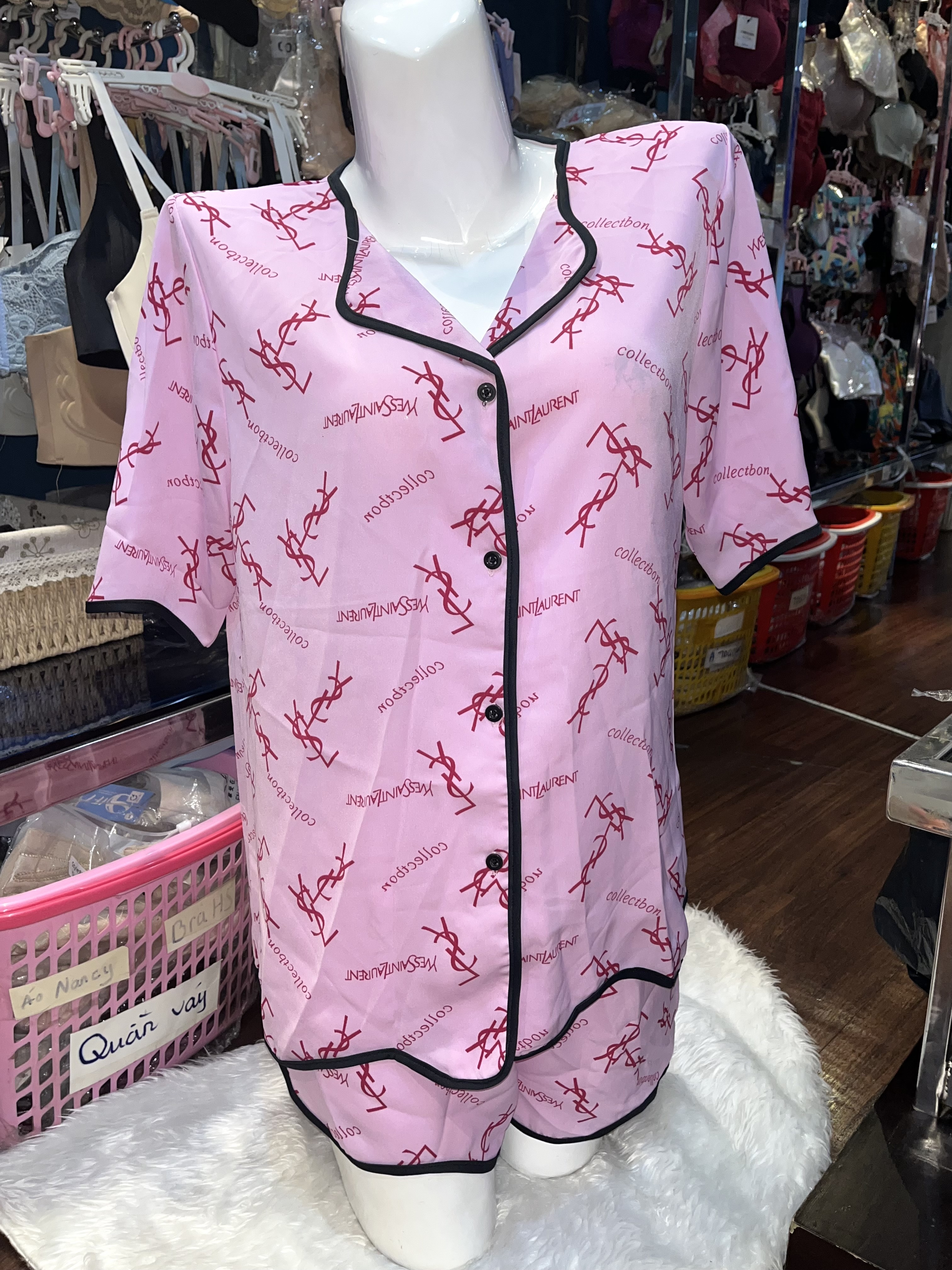 Bộ Đồ Ngủ Mango Tay Ngắn Quần Ngắn Nhiều Mẫu Xinh Xắn