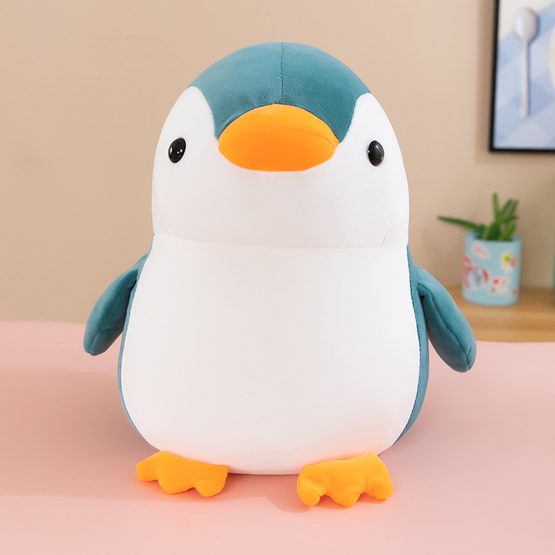 Gấu Bông Chim Cánh Cụt Mập Mềm Mịn Dễ Thương Mẫu Mới (25cm---&gt;45cm) Vải Miniso 4 Chiều Co Giãn Êm Ái, Hàng Cao Cấp An Toàn Cho Trẻ Nhỏ