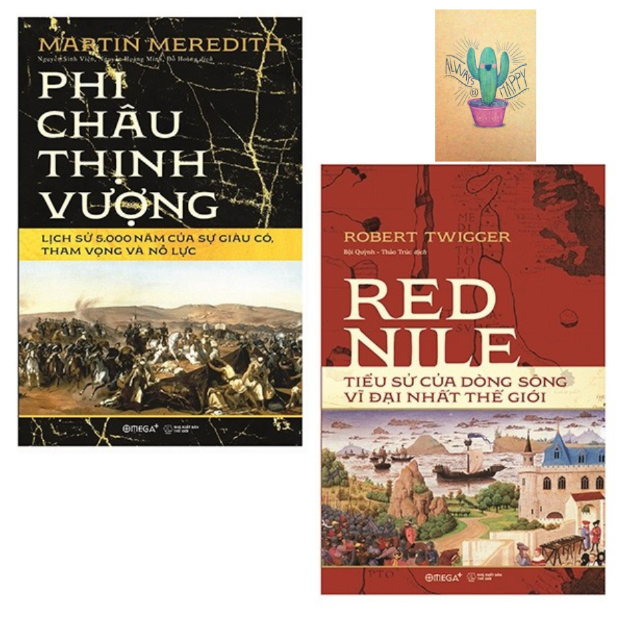 Bộ Sách Lịch Sử Châu Phi : Phi Châu Thịnh Vượng - Lịch Sử 5.000 Năm Của Sự Giàu Có, Tham Vọng &amp; Nỗ Lực và Red Nile - Tiểu Sử Của Dòng Sông Vĩ Đại Nhất Thế Giới ( Sổ Tay)