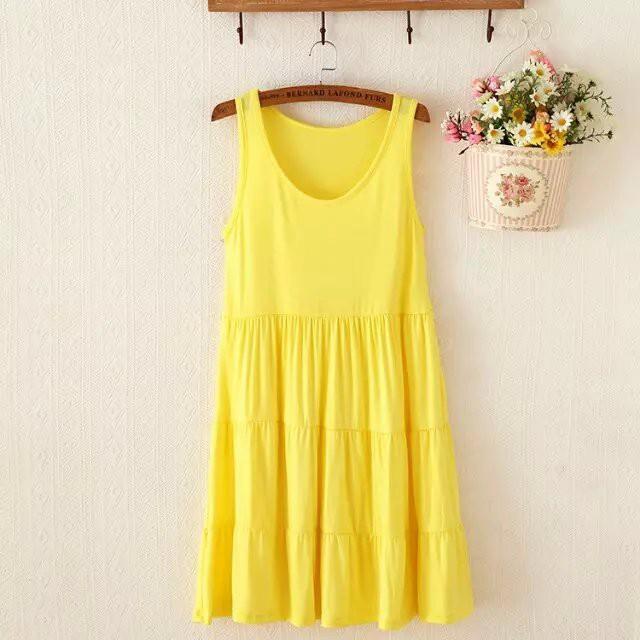 ĐẦM THUN THỜI TRANG NHIỀU MÀU