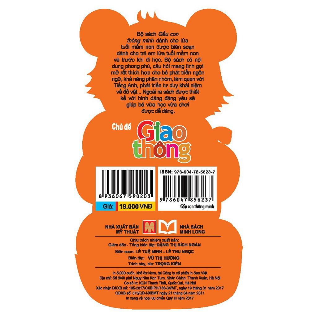 Sách Gấu Con Thông Minh Giao Thông - Minh Long