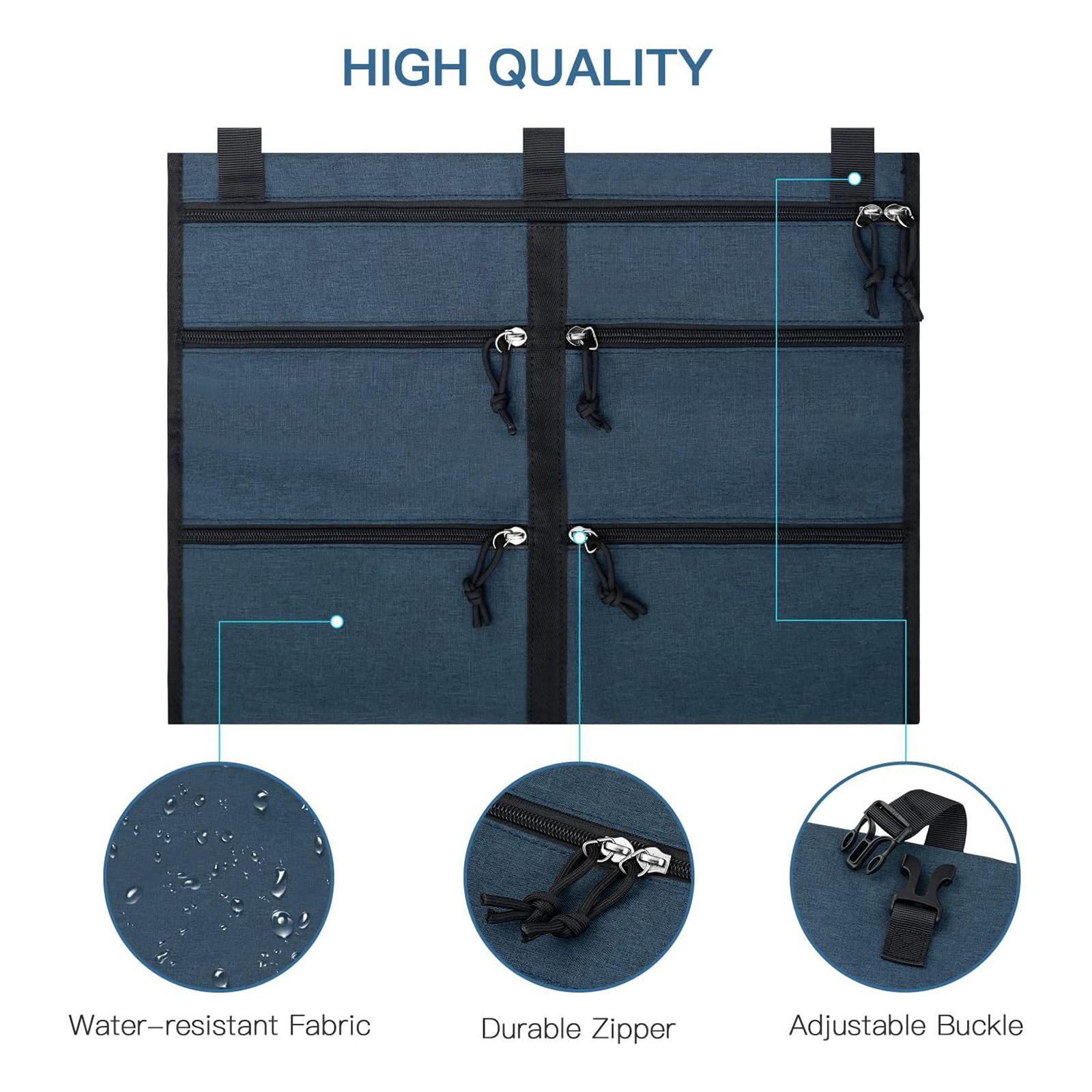 Wardrobe Hanger Storage Bag Door Organizer for Home Dorm Office