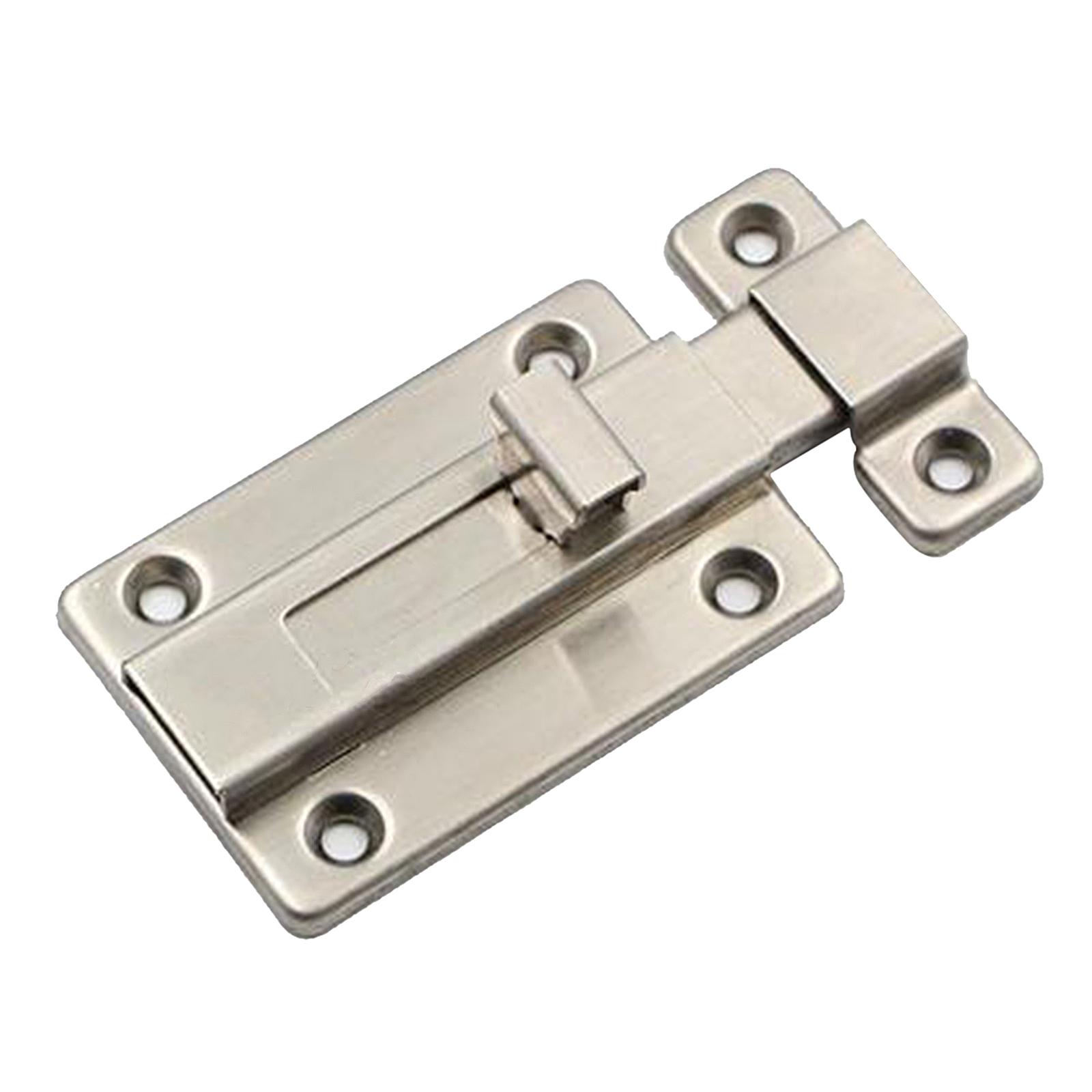 2xHeavy Duty Door Security Slide Latch Lock with Screws 2inch