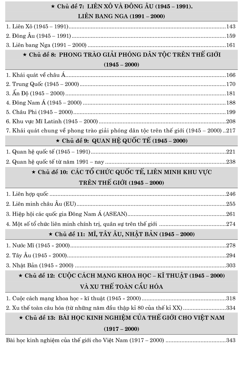 Tuyển Tập 10.000 Câu Hỏi Trắc Nghiệm Ôn Luyện Thi THPT Quốc Gia Môn Lịch Sử Tập 1