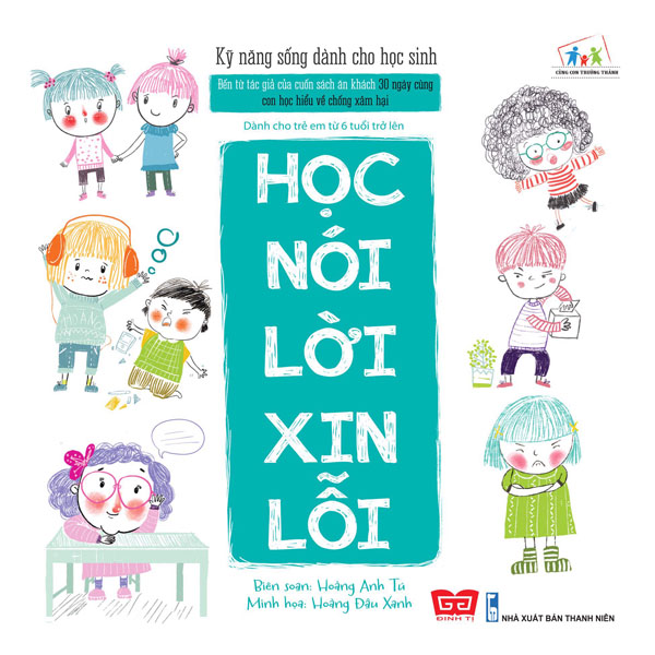 Kỹ năng sống dành cho học sinh (Combo Học nói lời xin lỗi &amp; Học nói lời cảm ơn Tặng 01 Bookmark sành điệu)