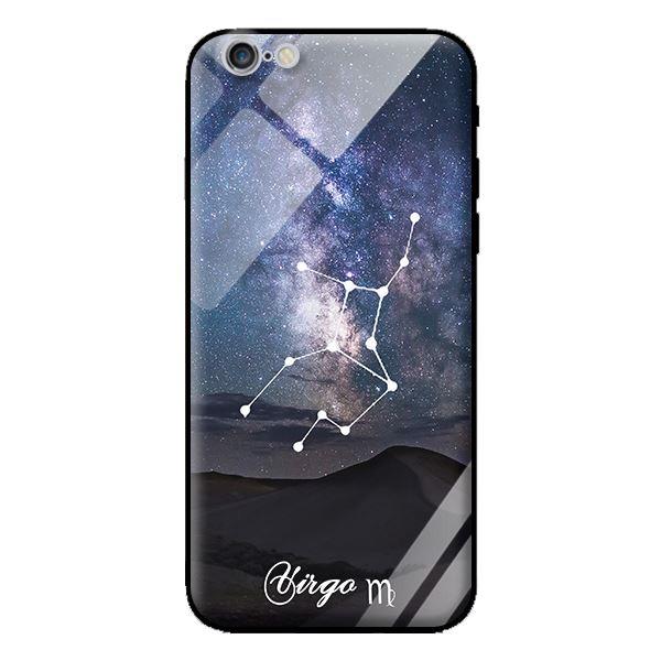 Ốp kính 12 cung Hoàng Đạo cho iPhone 6 Plus Virgo - Hàng chính hãng