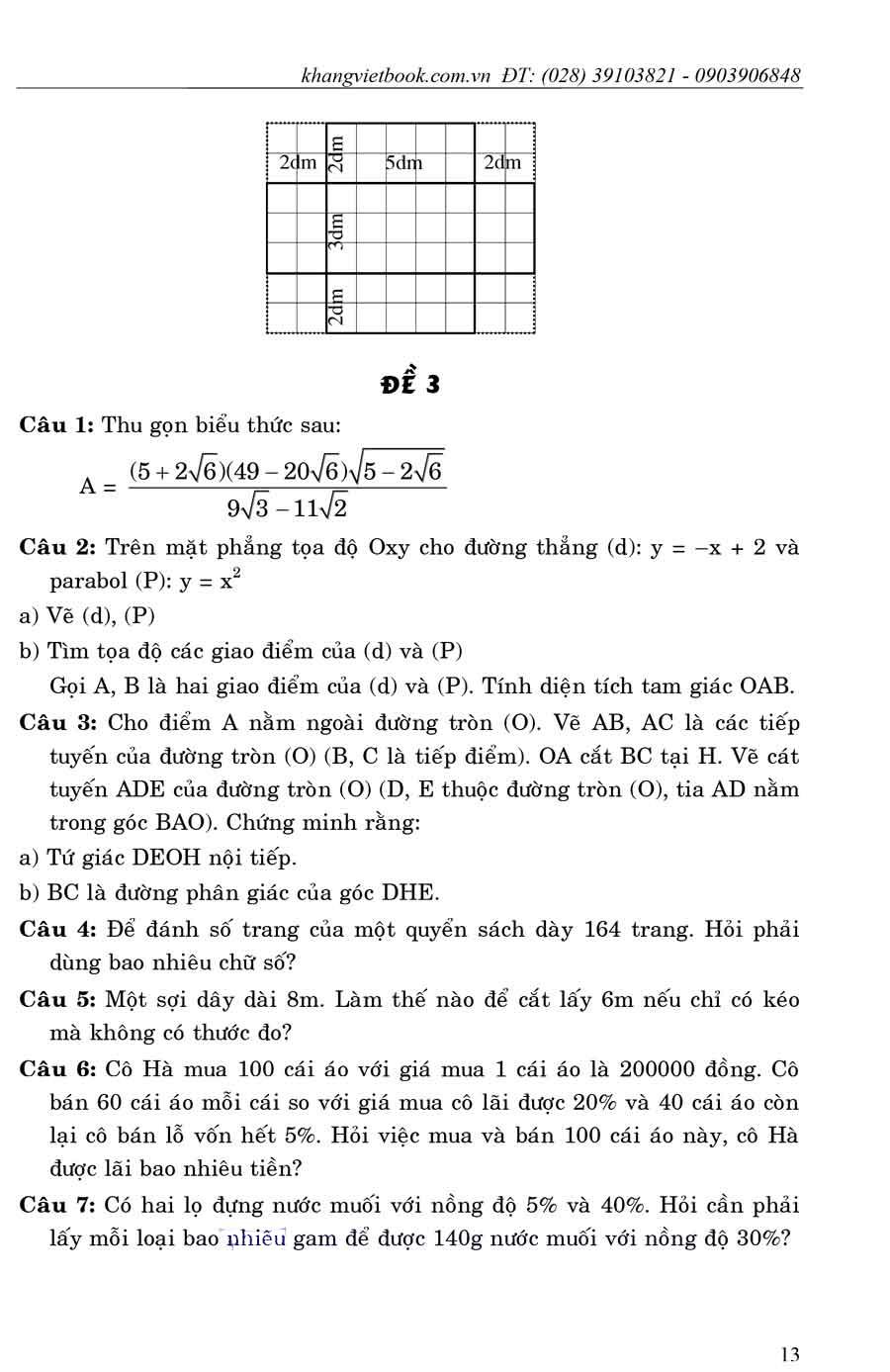 Chinh Phục Giải Đề Thi Bài Toán Thực Tế Tuyển Sinh Vào Lớp 10 Môn Toán