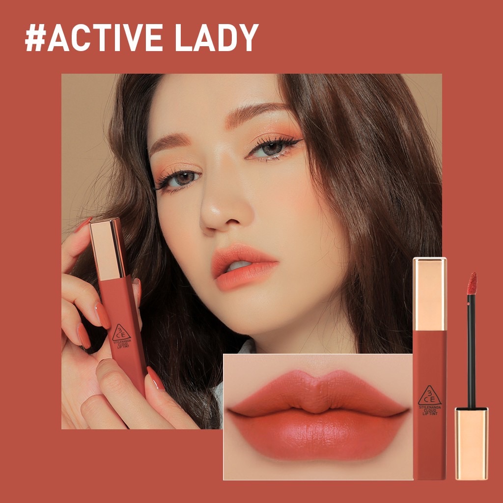 Son Kem Lì 3CE CLOUD LIP TINT Mịn Nhẹ Như Mây