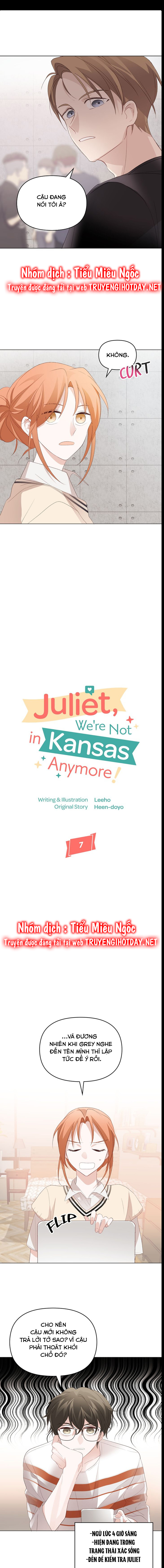 juliet, chúng ta không phải ở kansas đâu! chapter 7 3