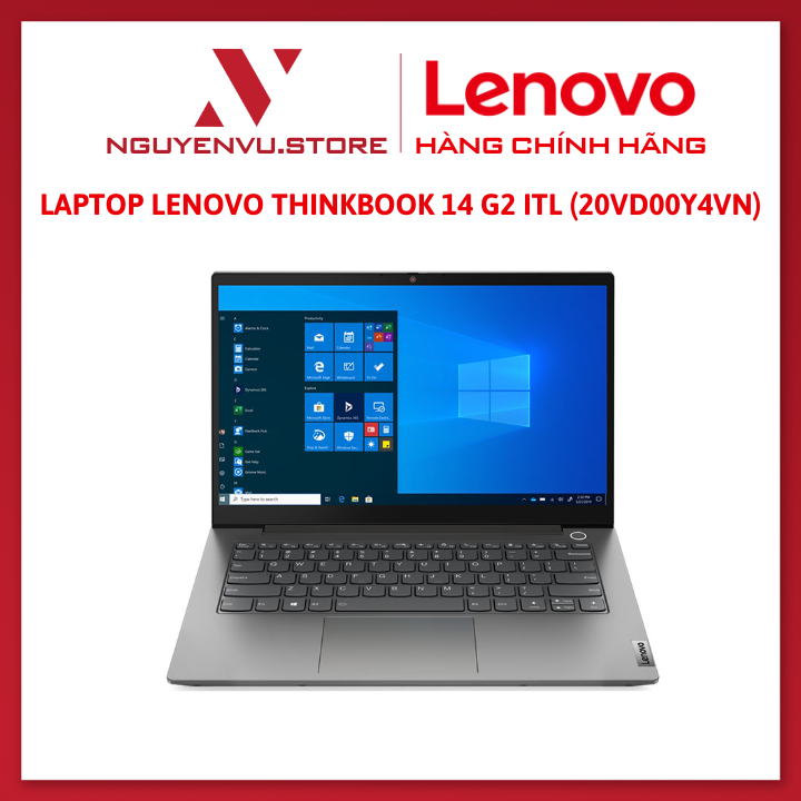 Laptop Lenovo ThinkBook 14 G2 ITL (20VD00Y4VN) (i5-1135G7 | 8GB | 512GB | Intel Iris Xe Graphics | 14′ FHD | Win 11) - hàng Chính Hãng