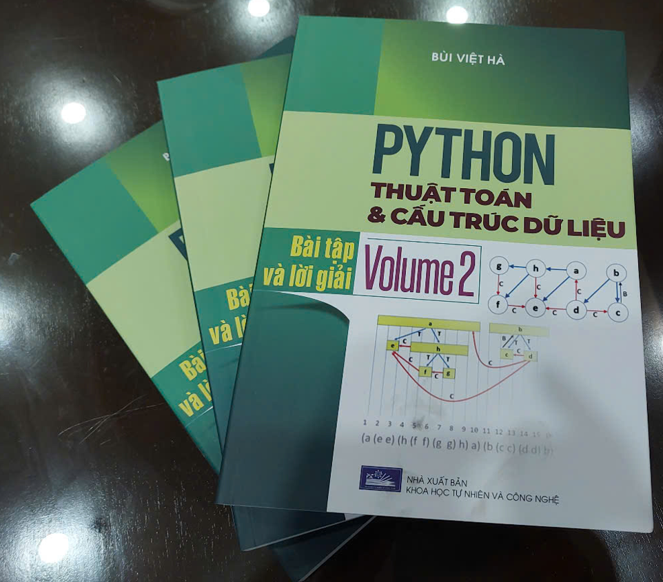 Python: Thuật toán &amp; Cấu trúc dữ liệu. Bài tập và lời giải. Volume 2
