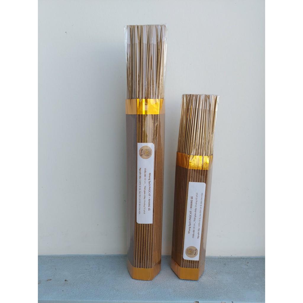 SẢN PHẨM MỚI _ 215 cây NHANG SẢ THẢO MỘC 4 Tấc_Nhang Sạch làm từ LÁ SẢ _mùi hương lá sả khô tự nhiên
