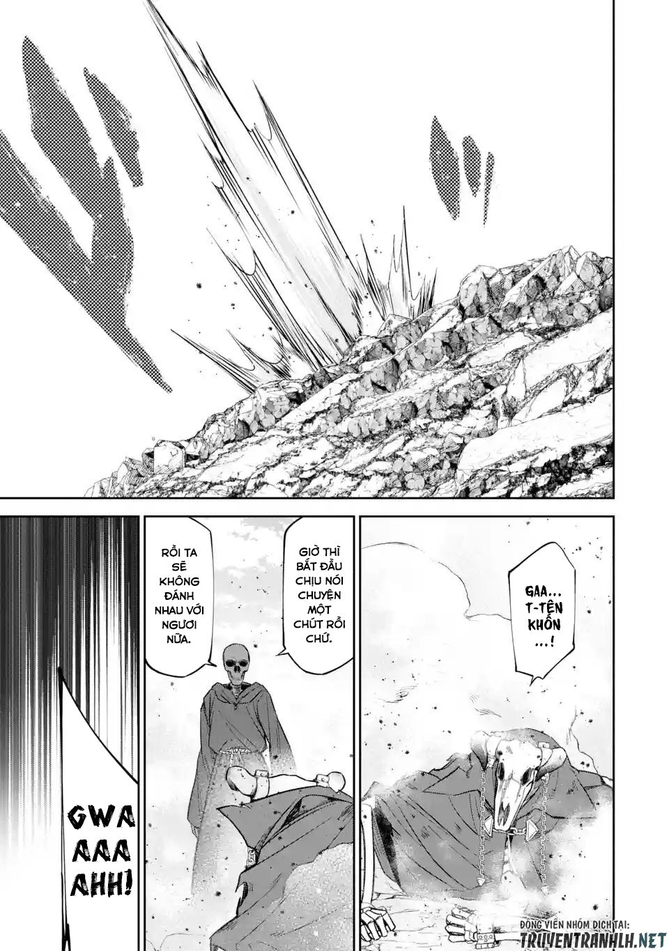 tôi, hiền nhân bị xử tử hình, đã được tái sinh lại thành một lich, và chiến tranh xâm lược bắt đầu chapter 4 16