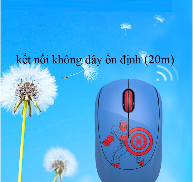 Chuột không dây Mini Forter I.361 Thiết Kế Nhỏ Gọn