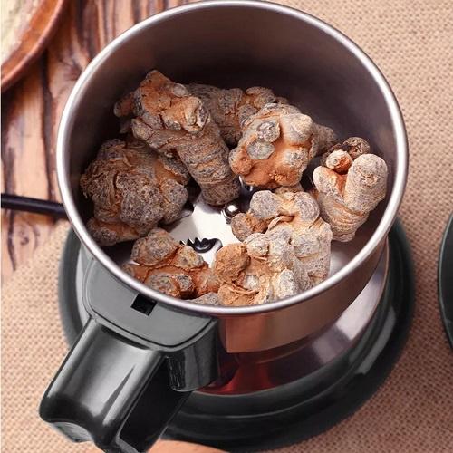 Máy Xay Các Loại Hạt Khô, Ngũ Cốc Mini Tiêu Chuẩn Châu Âu Công Suất 300W Bằng Thép Không Rỉ