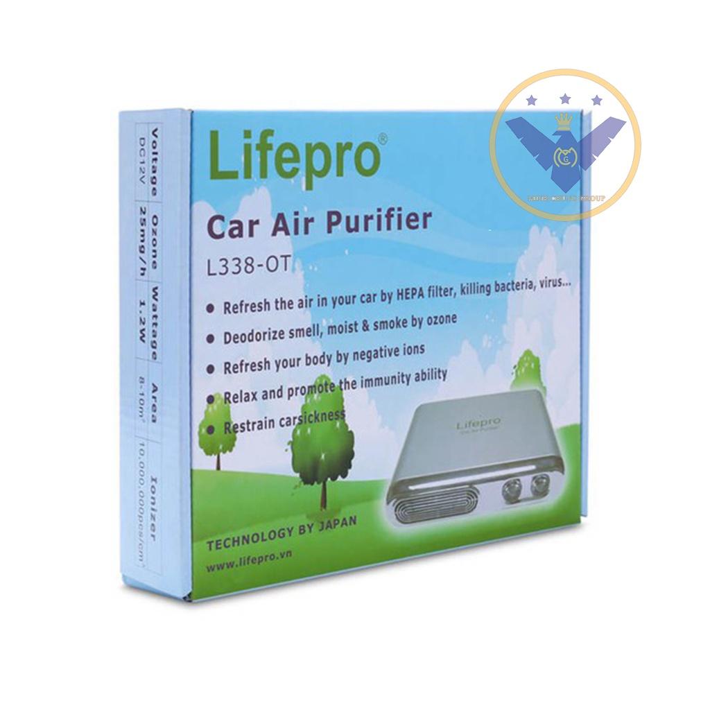 Máy Life pro L338-OT lọc không khí và khử mùi trên ô tô