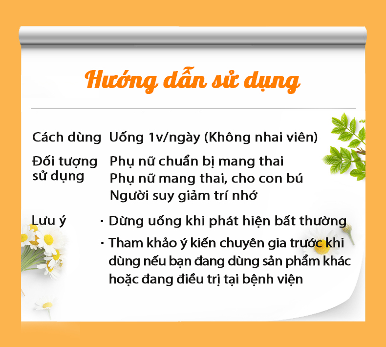 Viên uống Acid Folic DHC Nhật Bản dành cho bà bầu thực phẩm chức năng 30 ngày JN-DHC-FOL30