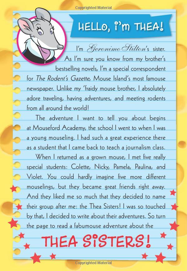 Sách ngoại văn: Thea Stilton And The Star Castaways: A Geronimo Stilton Adventure (Geronimo Stilton: Thea Stilton)
