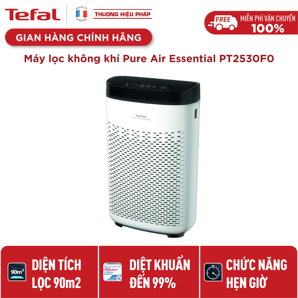 Máy lọc không khí Tefal Pure Air Essential  PT2530F0 - Hàng chính hãng