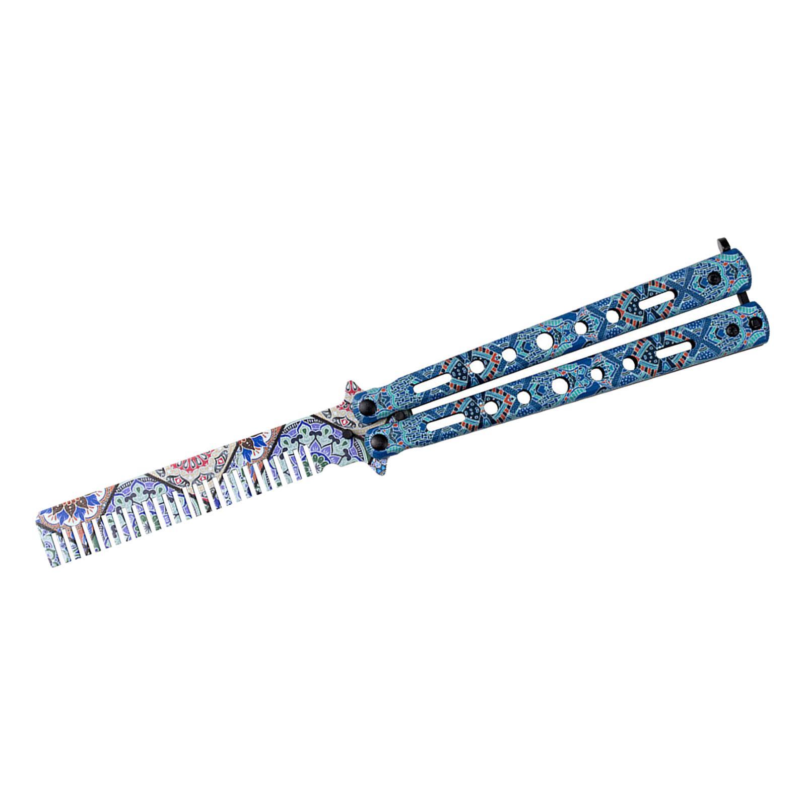 Practice Butterfly Comb Trainer Training Comb for Hiking Home