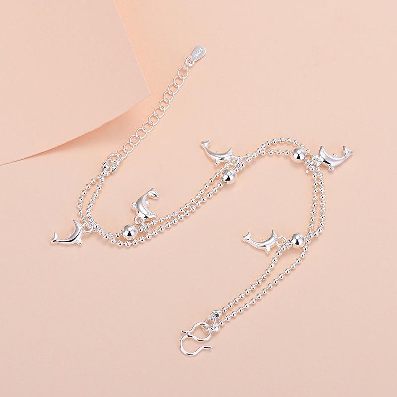 Vòng lắc tay nữ thiết kế cách điệu hình cá thời trang ANTA ATJ9032