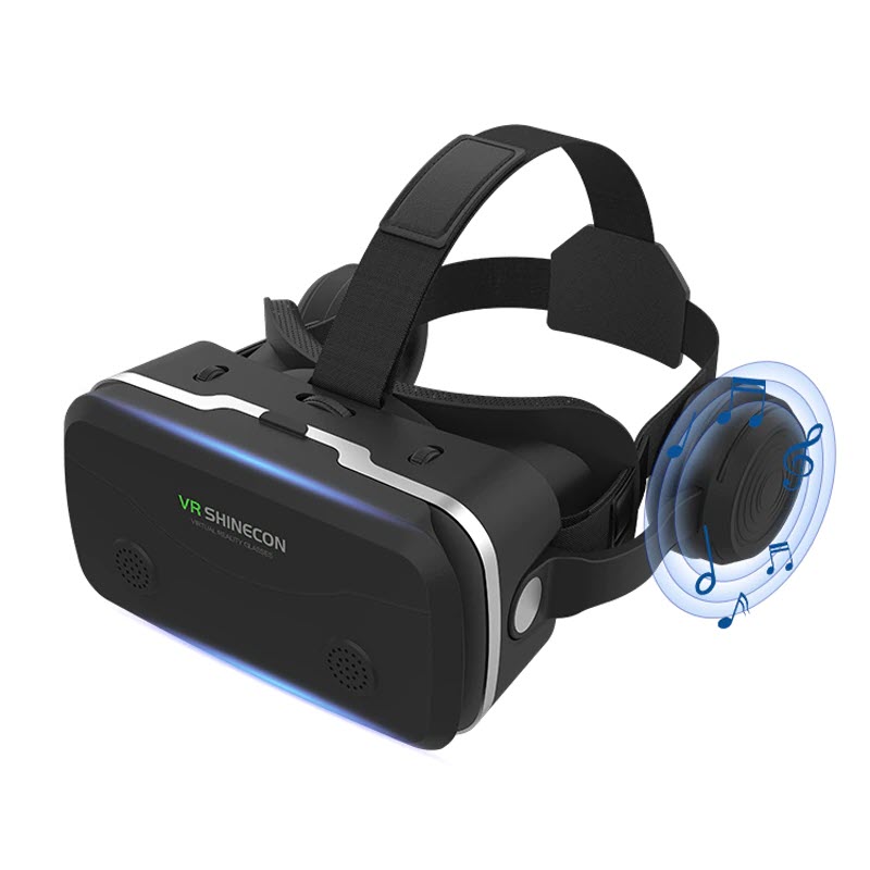 Bản Nâng Cấp VR Shinecon SC-G15E Kính Thực Tế Ảo Xem Film 3D Kèm Tai Nghe Stereo Dùng Cho Điện Thoại Từ 4.7 - 7 Inches - Hàng Chính Hãng