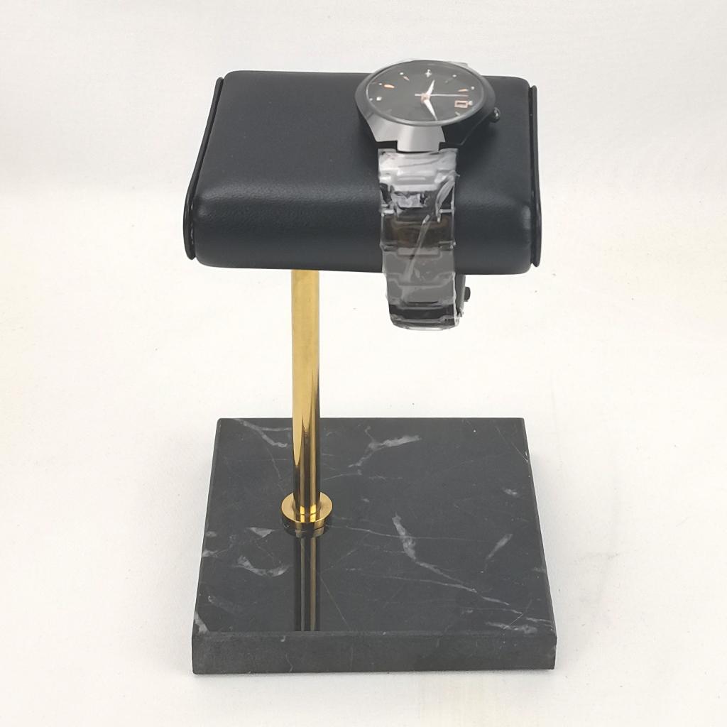 2x Marble & PU Watch Holder Stand For Display Style 1