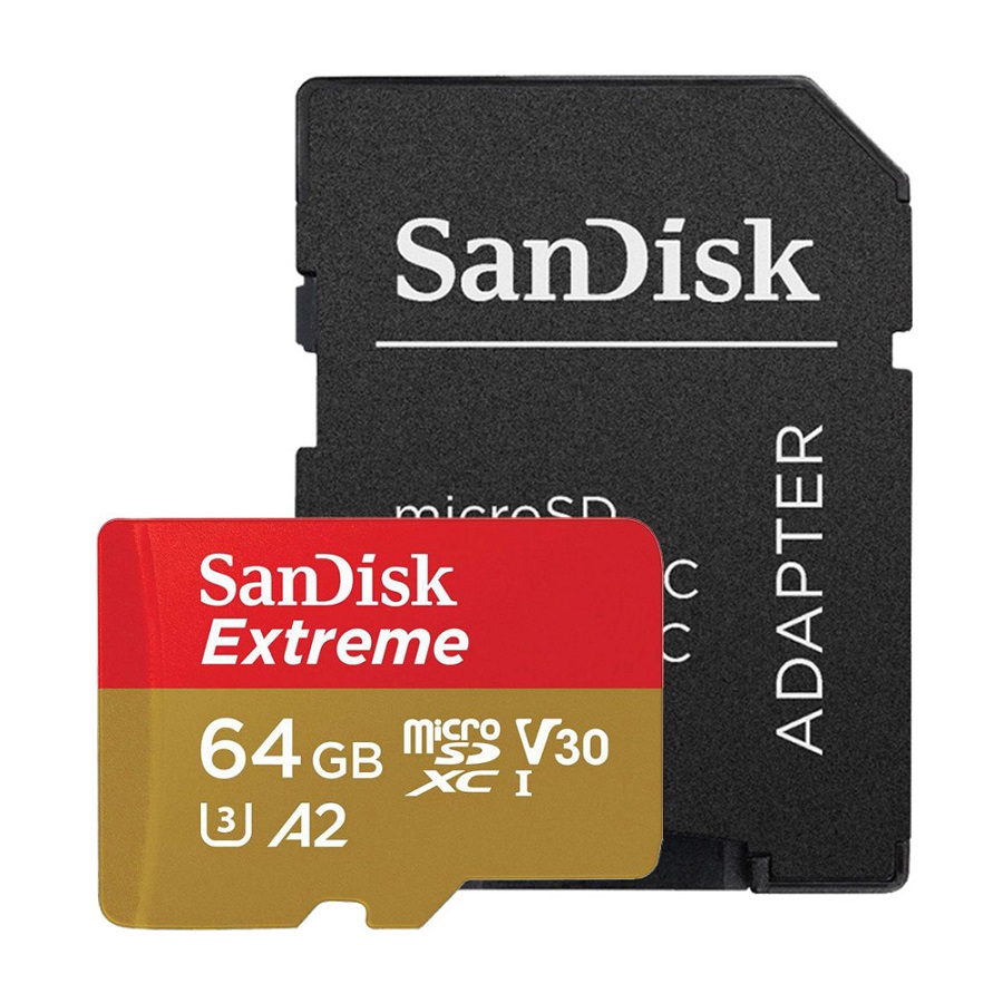 Thẻ Nhớ MicroSDXC SanDisk Extreme V30 A2 160MB/s - Hàng Nhập Khẩu