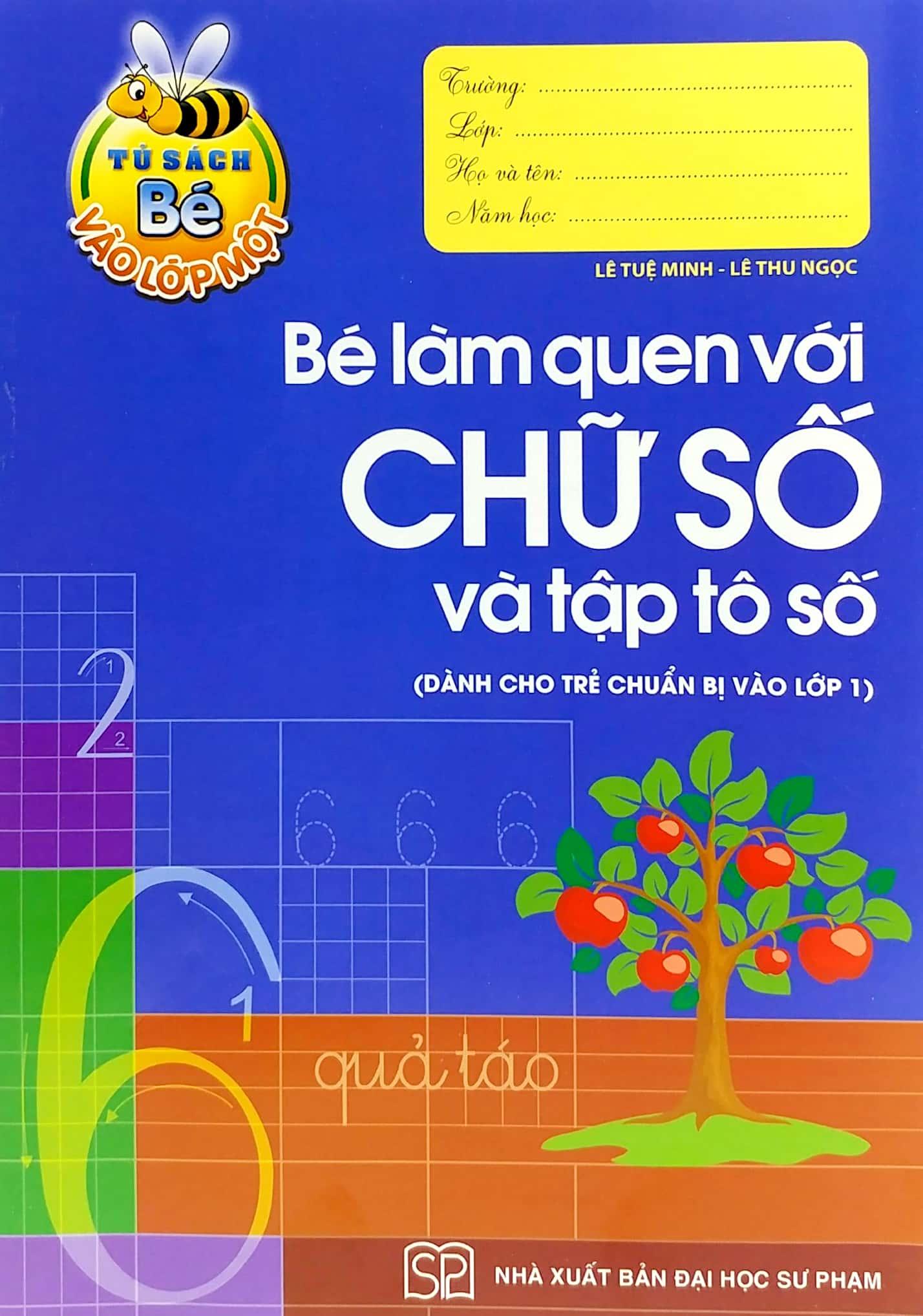 Bé vào lớp một ( Bộ túi 8 cuốn) - Tái Bản