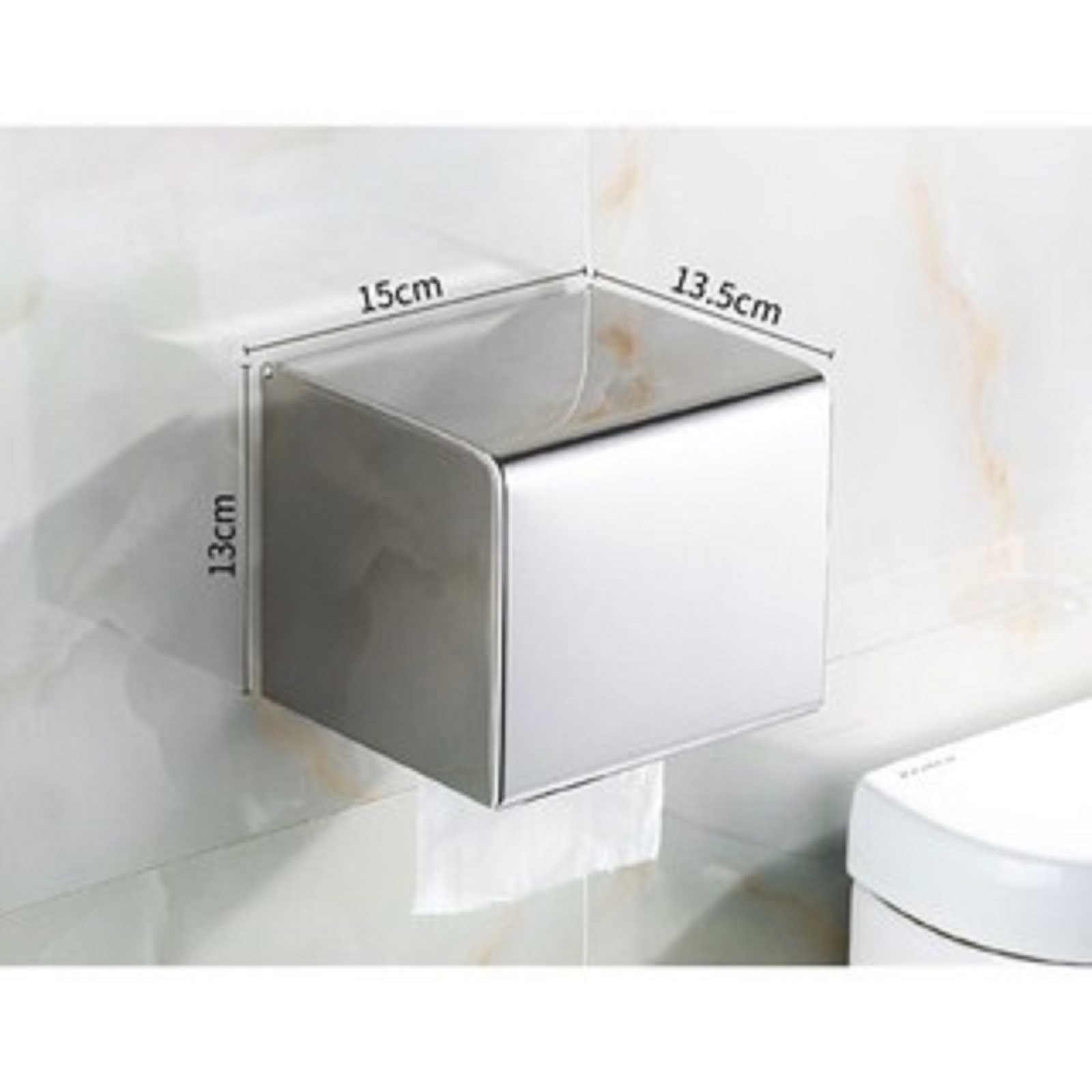 Lô Giấy Vệ Sinh Hộp Vuông su304  PK-05