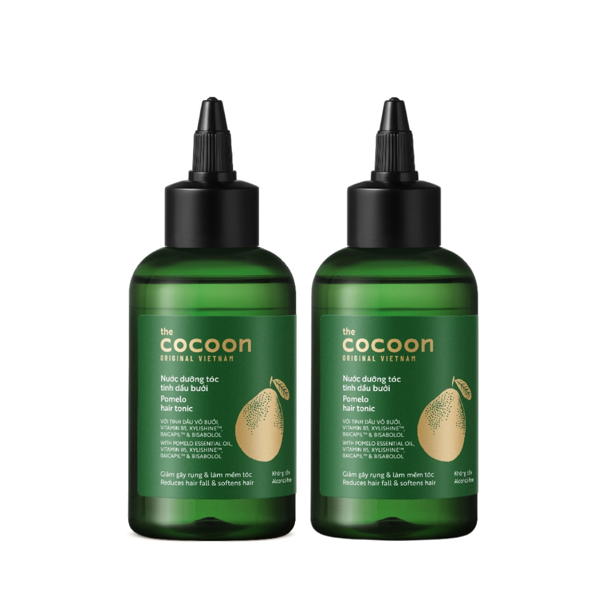 Combo 2 Nước dưỡng tóc tinh dầu bưởi Cocoon 140ml/chai