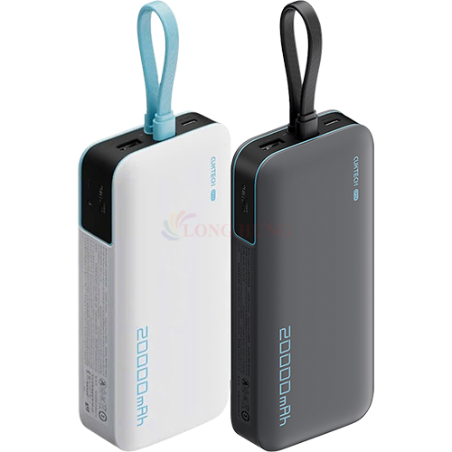 Sạc dự phòng Cuktech Power Bank 15 Ultra 1USB 2Type-C 100W 20000mAh PB200 - Hàng chính hãng