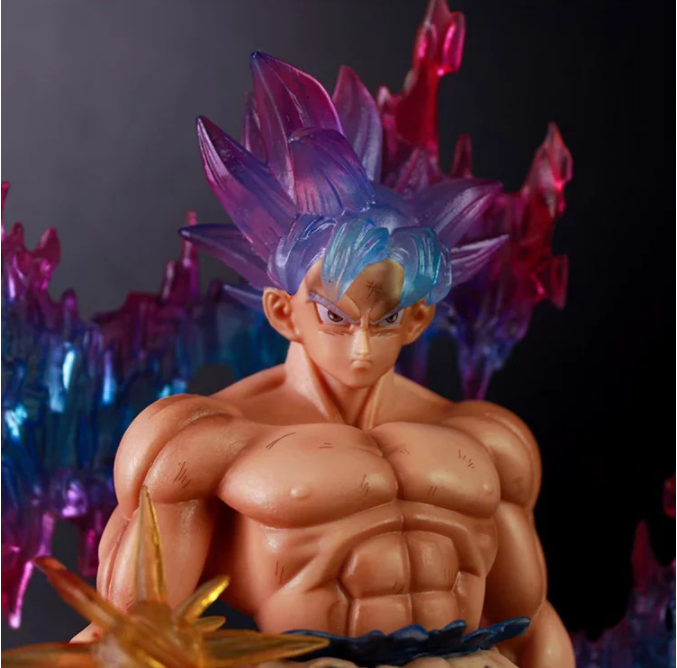 Mô hình Goku supper saiyan Dragon ball có Led 35cm