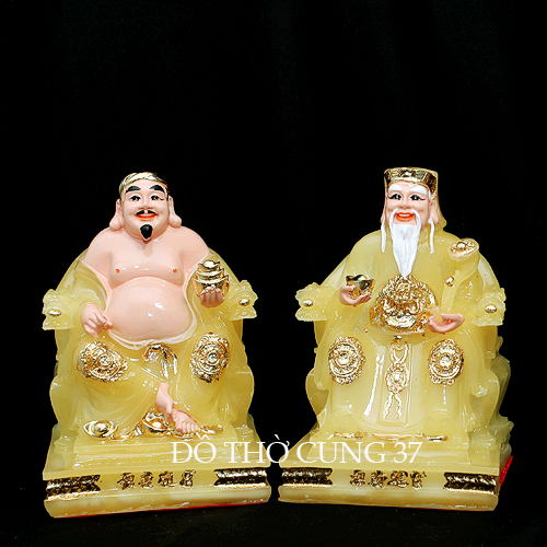 TƯỢNG THẦN TÀI THỔ ĐỊA MÀU VÀNG - MS 31