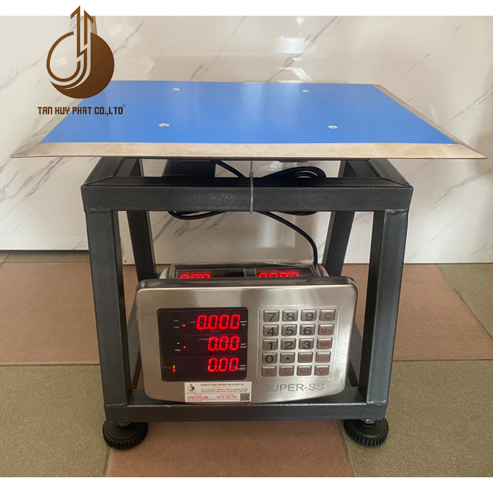 Cân Điện Tử Tính Tiền JPS - Mặt Bàn Cân 300x400MM - Đầu Chống Nước