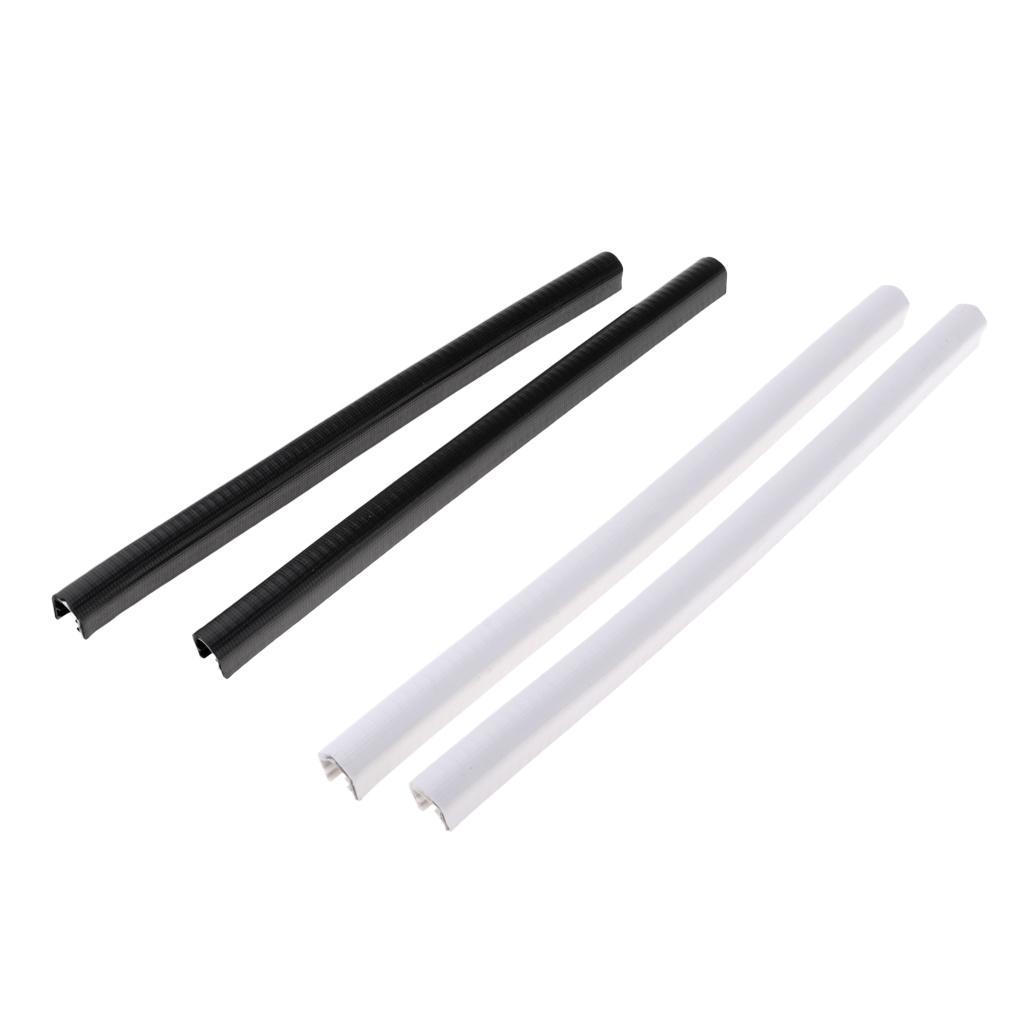 2Pcs Skateboard Longboard Nose Guard Tail Guard Edge Protection Rubber Strip