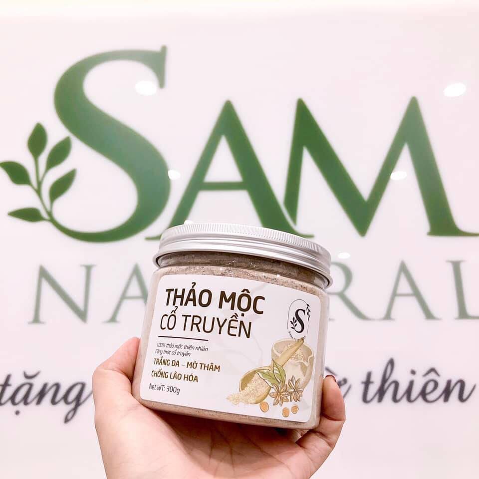 Liệu trình 2 hộp Bột Thảo Mộc Cổ Truyền Sam Natural 