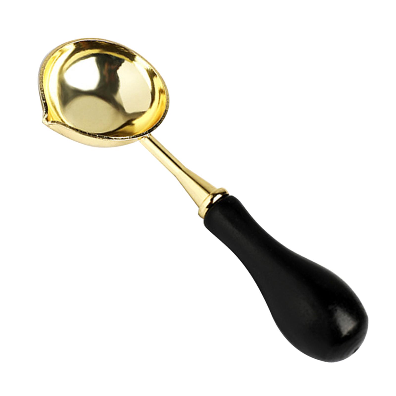 Wax Seal Kit Sealing Wax Melting Spoons Wax Spoon Wax Sticks Beads Spoon for Arts Crafts Wax Sealing Stamp Wax Beads Gifts