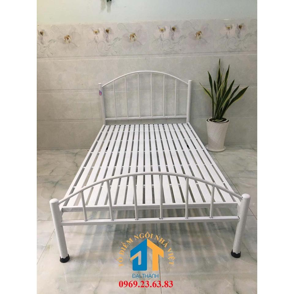 Giường sắt mỹ nghệ 1mx2m Đại Thành