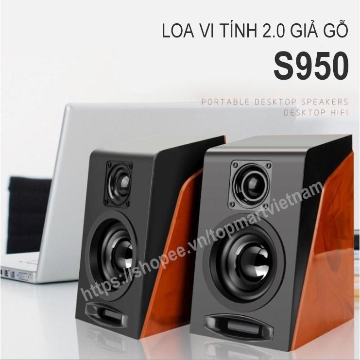 Loa máy tính di động cắm nguồn usb mẫu mới 950 -DC1240 (LOA9)