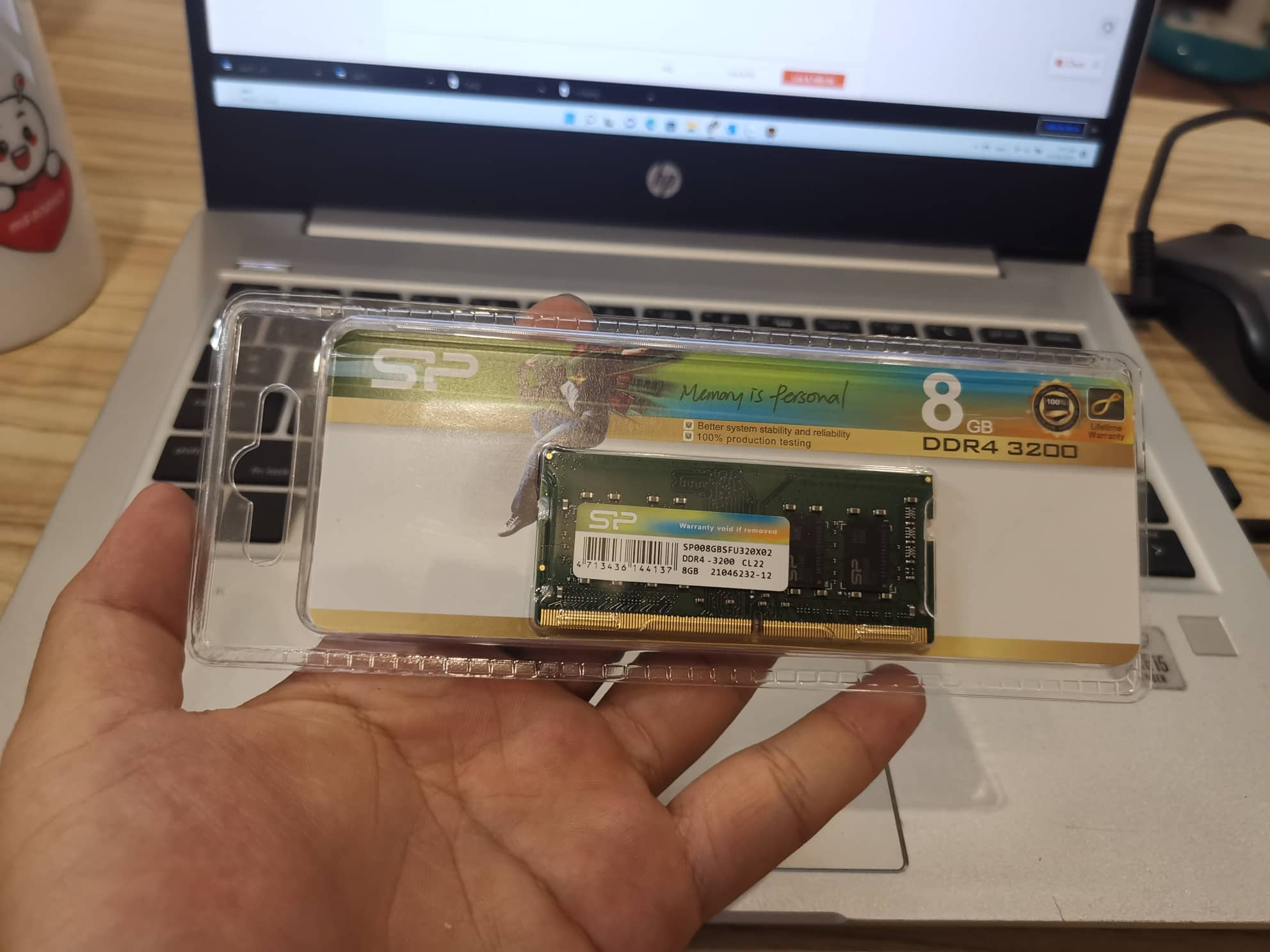 Ram Laptop Silicon Power DDR4/8GB Bus 3200 Mhz| Hàng chính hãng