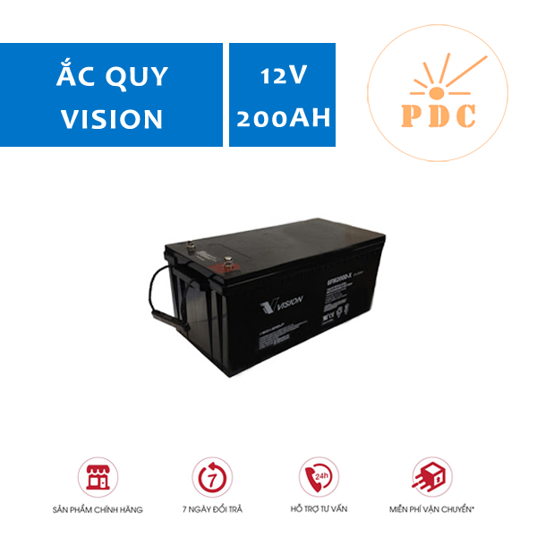 Ắc quy Vision 6FM200SE-X (12V - 200Ah)