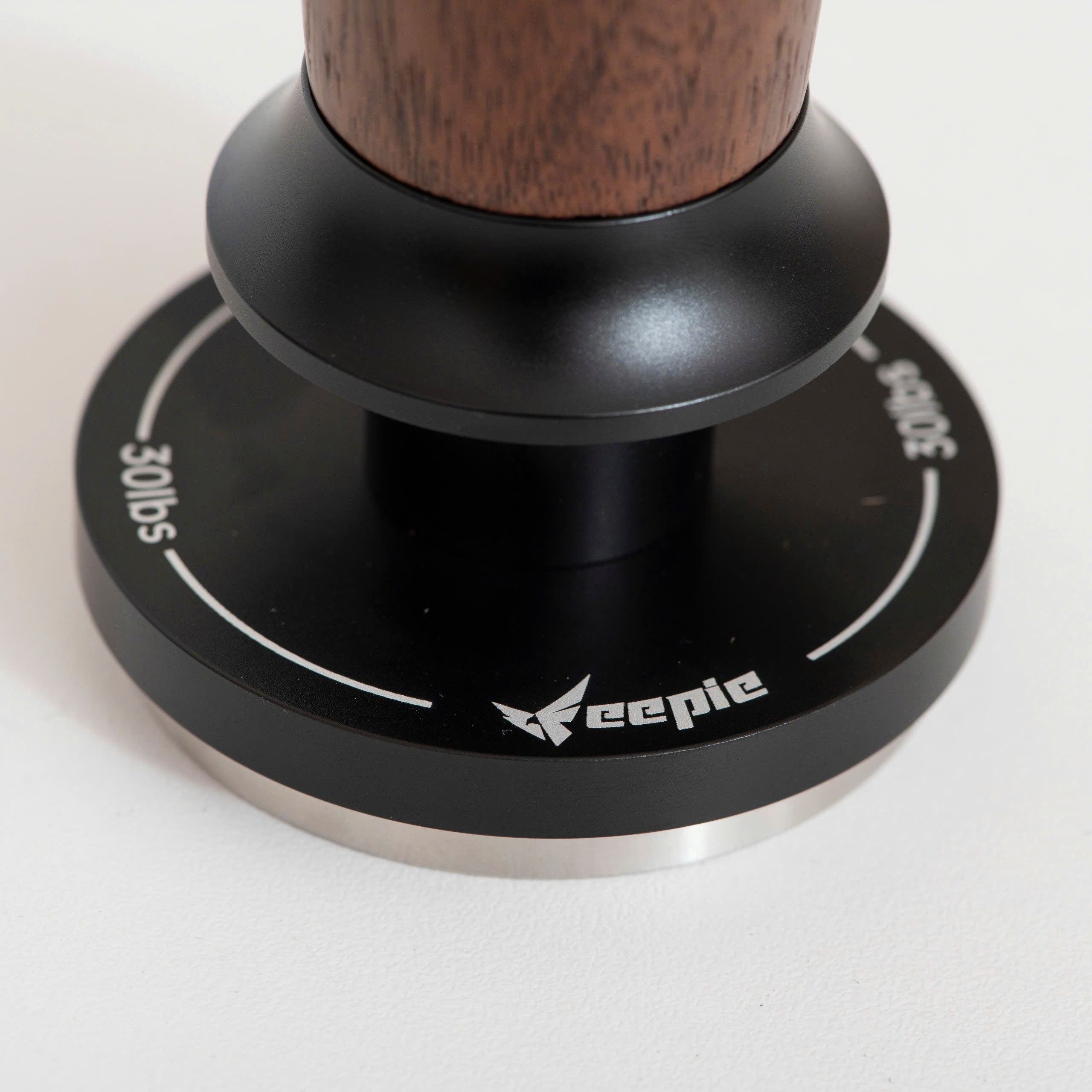 Feepie Tamper nén cà phê cố định lực cân bằng Wood charm